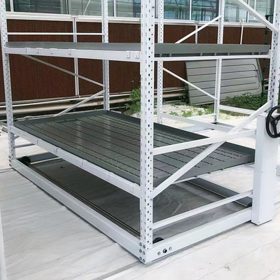 Material de los paneles ABS Bancos rodantes de invernadero Cama de germinación