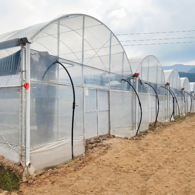 Los proyectos de llavero instalaron invernaderos agrícolas de la película plástica del Multi-palmo hidropónico comercial de la casa verde