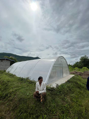 Invernadero de secado solar de hierbas de pescado con protección UV duradero con estructura estable para secado de plantas y alimentos