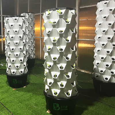 Kit de cultivo hidropónico automático con línea visible y cesta extraíble