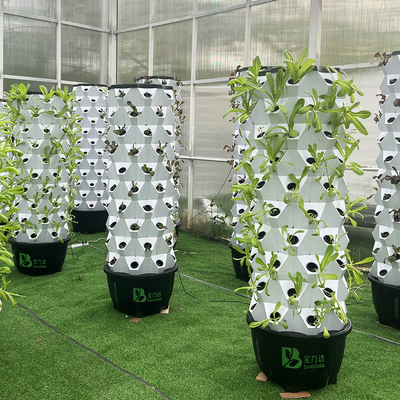 Kit de cultivo hidropónico automático con línea visible y cesta extraíble