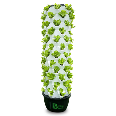 Sistema de cultivo hidropónico automático con torre de crecimiento extraíble
