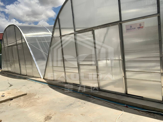 Ventilación avanzada y secado de paneles de PC invernadero para la conservación de verduras y hierbas