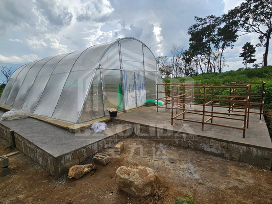 Invernadero de secado inteligente personalizable para verduras y frutas en un entorno controlado