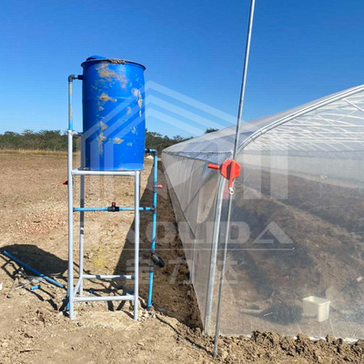 Invernadero de túnel económico con ventilación lateral para el crecimiento de las plantas