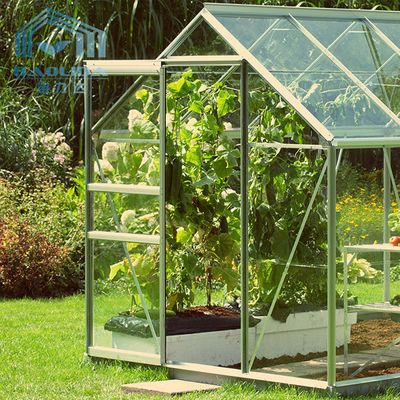 La hoja de cristal del invernadero de la horticultura del jardín de Tulip Aluminium cubrió